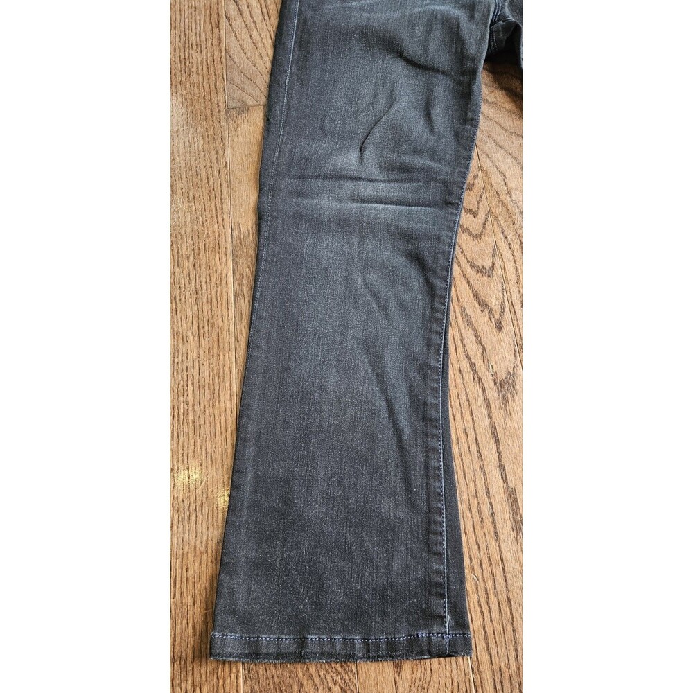 CAbi #517 Black Dark Wash Jeans STRETCH Cropped NWT Women's Size 6 - Picture 2 of 15